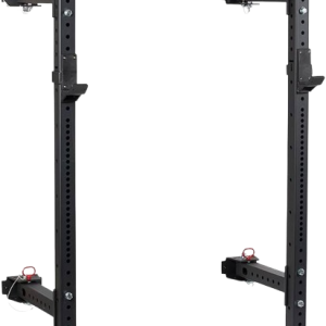 Wall-Mounted Folding Squat Rack