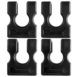 French Fitness 4-Piece Weight Stack Plate Adapter Set (2×2.5 lb + 2×5 lb) (New)