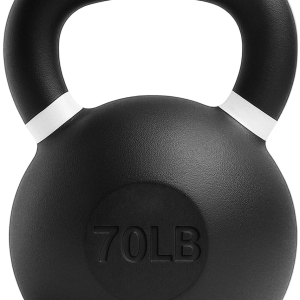 French Fitness Cast Iron Kettlebell 70 lbs (New)