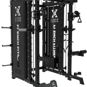French Fitness FSR100-CB Commercial Cable Smith Rack w/Counter Balance (New)