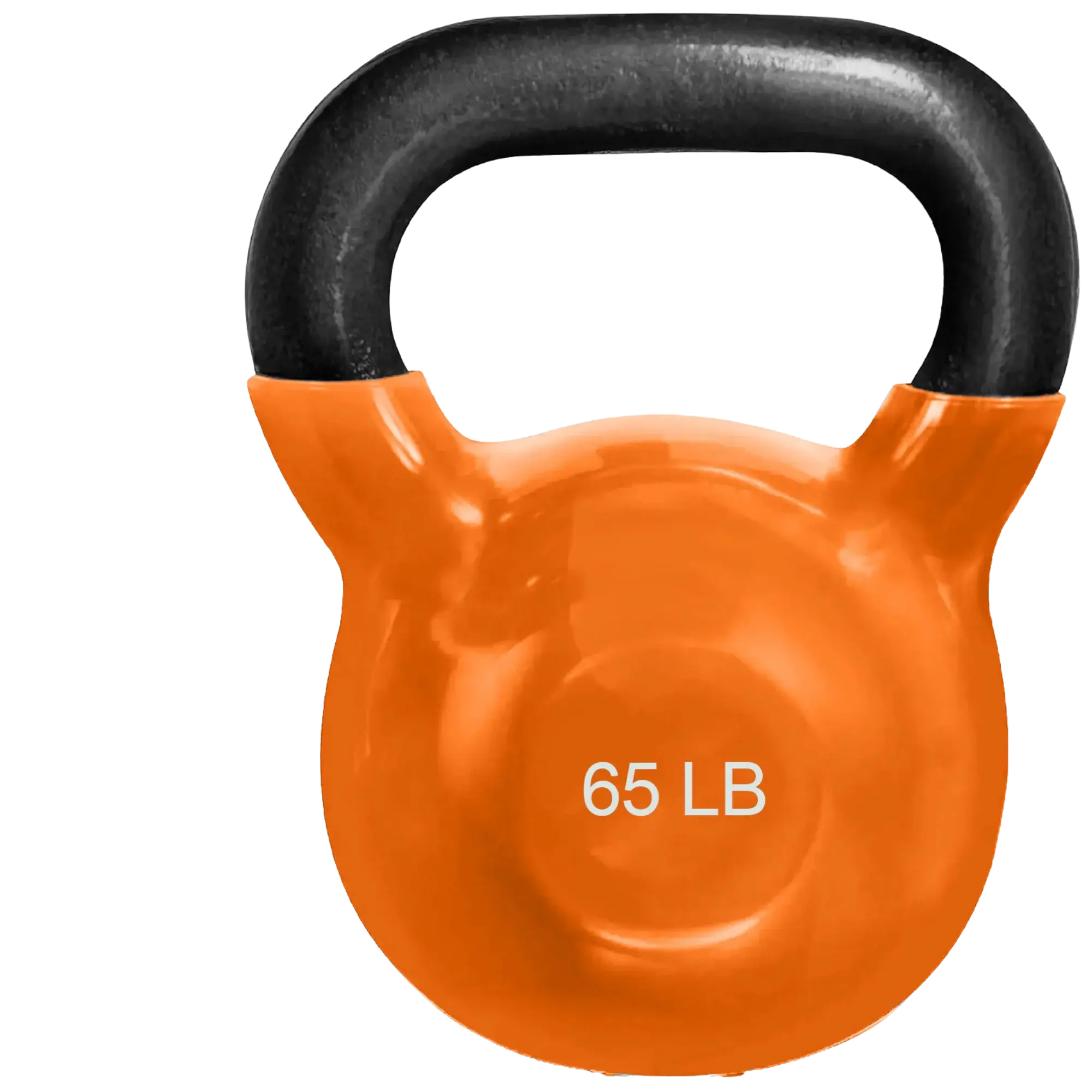french fitness vinyl kettlebell 65 lbs (new) French Fitness Vinyl Kettlebell 65 lbs (New)